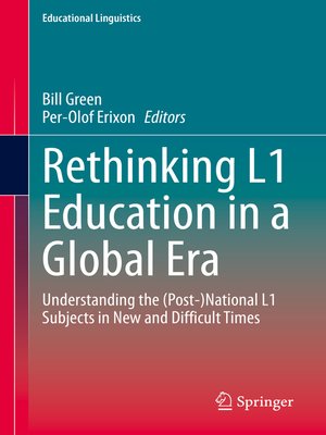 cover image of Rethinking L1 Education in a Global Era